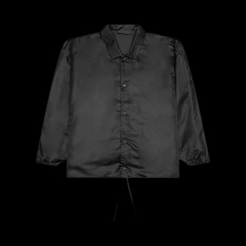 Fear of God Essentials Coaches Jacket 'Jet Black'