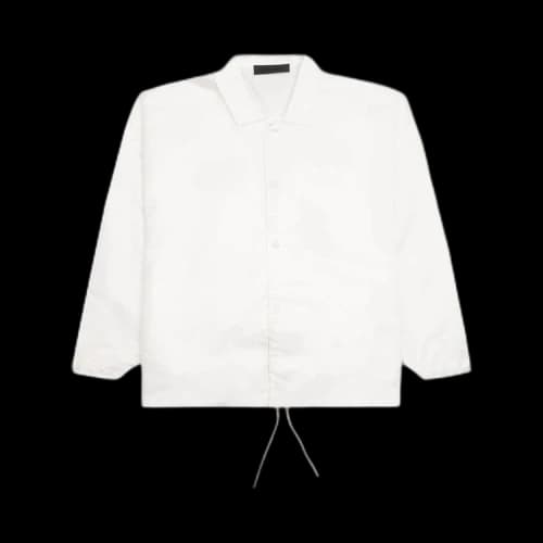 Fear of God Essentials Coaches Jacket 'Cloud Dancer'