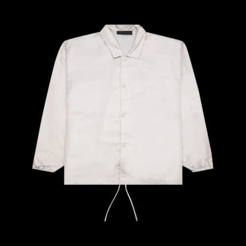 Fear of God Essentials Coaches Jacket 'Silver Cloud'