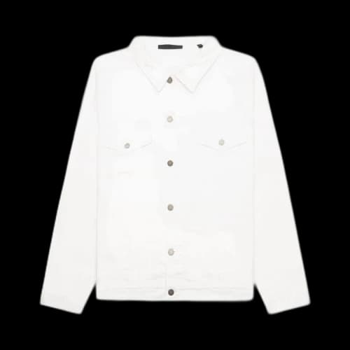 Fear of God Essentials Denim Jacket 'Cloud Dancer'