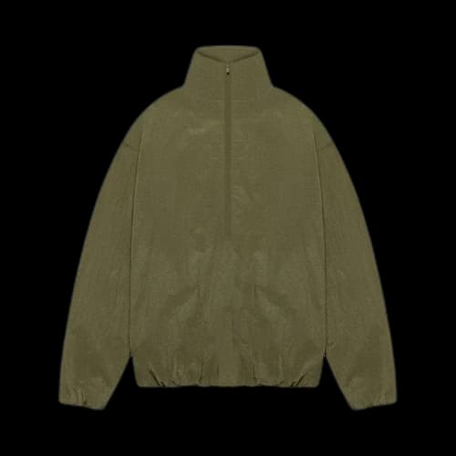 Fear of God Essentials Ripstop Halfzip Pullover 'Military'
