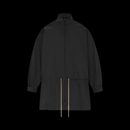 Fear of God Essentials Ripstop Mockneck Anorak Black