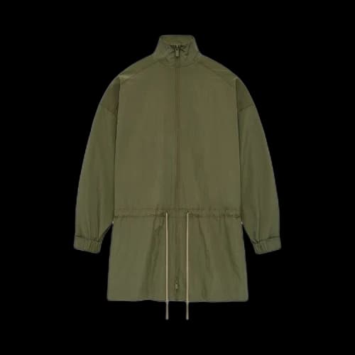 Fear of God Essentials Ripstop Mockneck Anorak Military