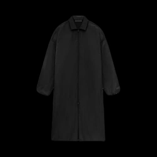 Fear of God Essentials Textured Nylon Trench Black