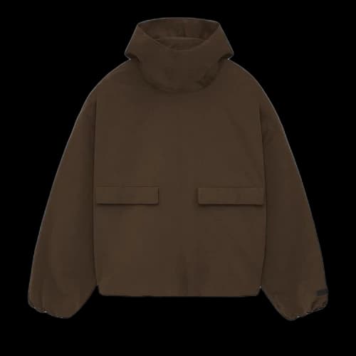 Fear of God Essentials Military Nylon Hooded Anorak 'Brown'