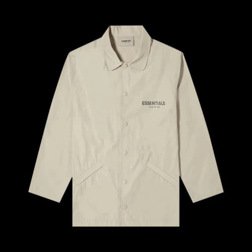 Fear of God Essentials Coaches Jacket 'Olive'
