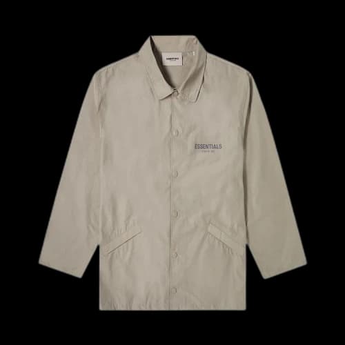 Fear of God Essentials Coaches Jacket 'Taupe'