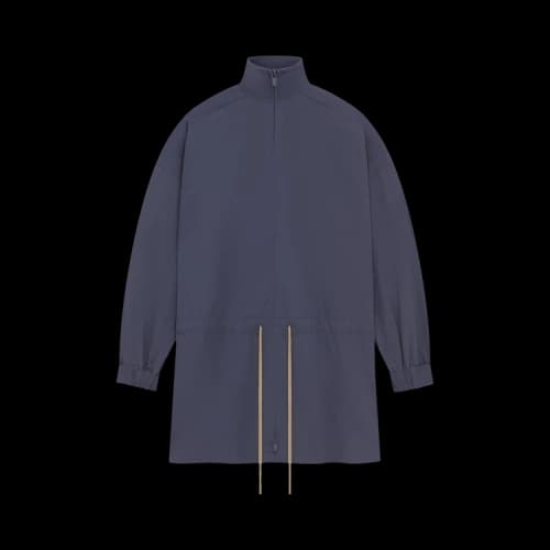 Fear of God Essentials Military Nylon Mockneck Anorak Marine