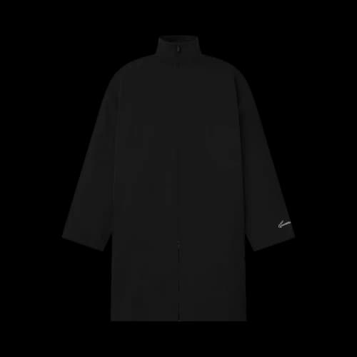 Fear of God Essentials Sporty Nylon High Neck Jacket Jet Black