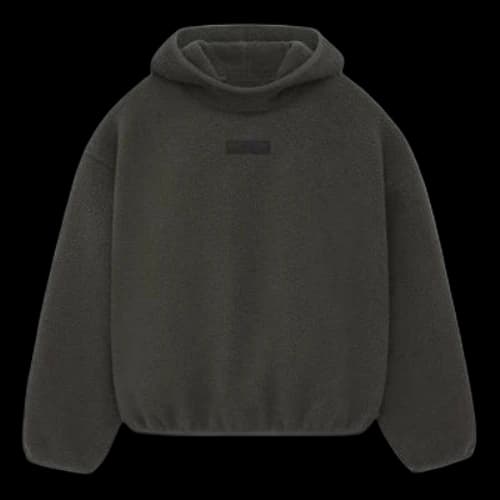 Fear of God Essentials SS24 Pullover Hoodie 'Green'