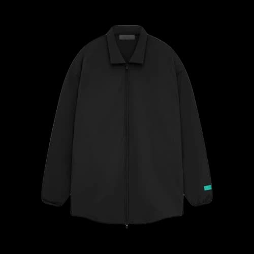 Fear of God Essentials Nyon Filled Shirt Jacket 'Jet Black'