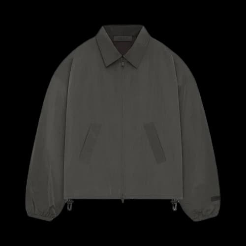 Fear of God Essentials Crinkle Nylon Shell Bomber 'Ink'
