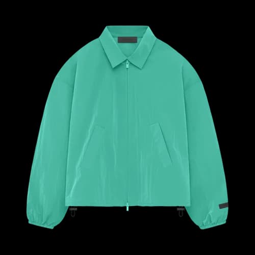 Fear of God Essentials Shell Bomber 'Mint Leaf'