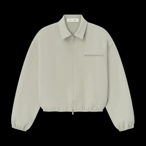 Fear of God Essentials Bonded Canvas Jacket Abbey Stone