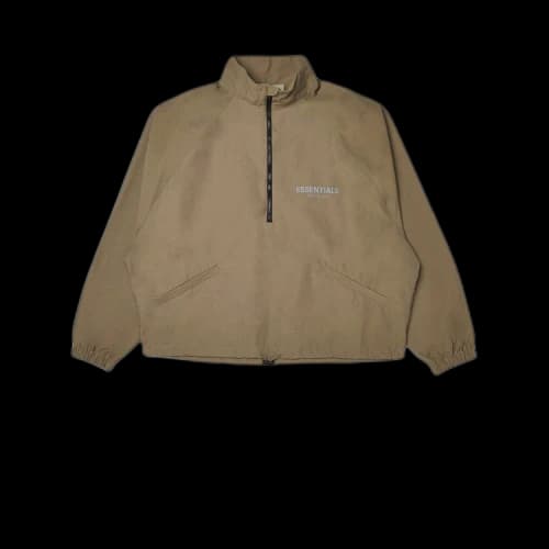 Fear of God Essentials Half Zip Track Jacket 'Harvest'