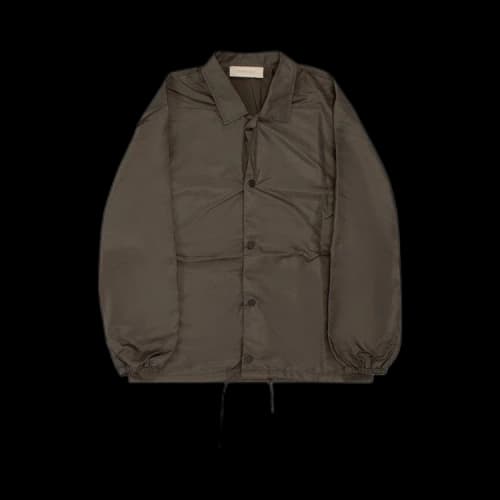 Fear of God Essentials Coaches Jacket 'Off Black'