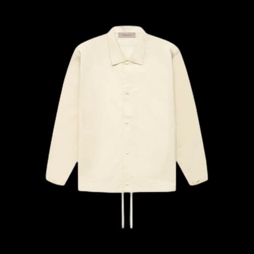 Fear of God Essentials Coaches Jacket 'Egg Shell'