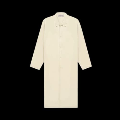 Fear of God Essentials Long Coat 'Eggshell'