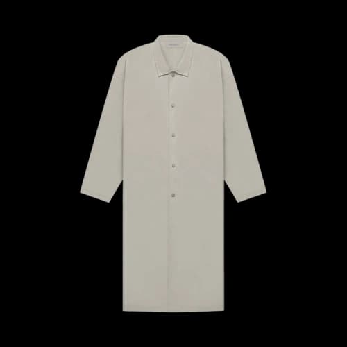 Fear of God Essentials Long Coat 'Smoke'