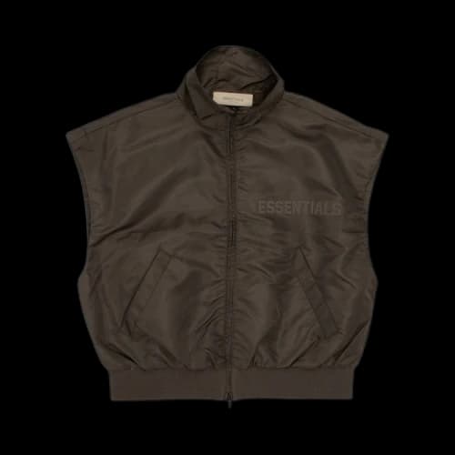 Fear of God Essentials Running Vest 'Off Black'