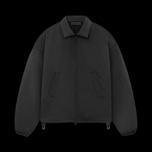 Fear of God Essentials Core Collection Women's Nylon Shell Bomber Black