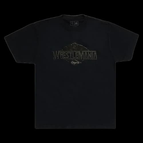 Cactus Jack by Travis Scott x WWE WrestleMania 41 T-Shirt 'Black'