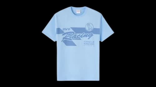 OVO x Oracle Red Bull Racing City Edition T-shirt Light Blue