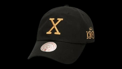 Mitchell & Ness x Fanatics Fest x Malcolm X x Spike Lee Centennial Adjustable Hat Black