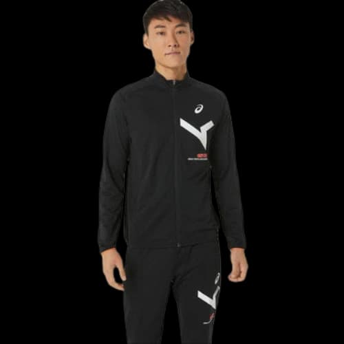 ASICS Aim Dry Stretch Knit Jacket 'Black'
