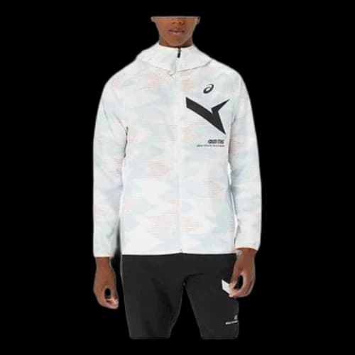 ASICS AIM-TRG Stretch Cloth Graphic Hoodie Asia Sizing 'Brilliant White'