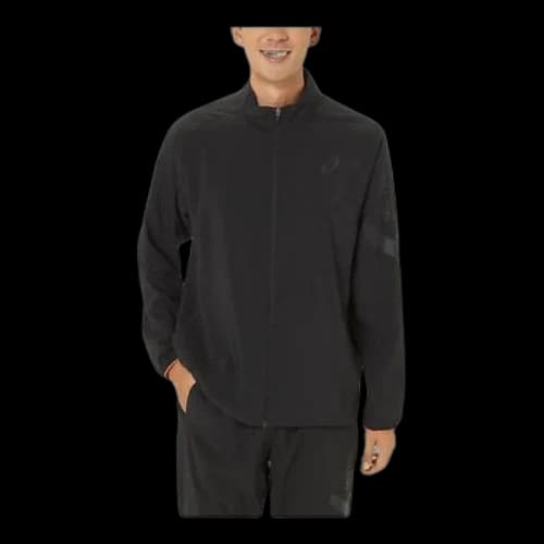 Asics A-I-M Cool Stretch Summer Woven Jacket 'Performance Black'