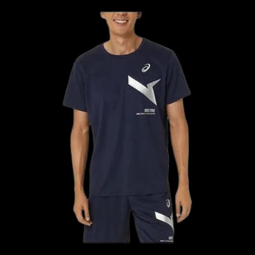 Asics A-I-M Dry Short Sleeve T-Shirt 'Midnight'
