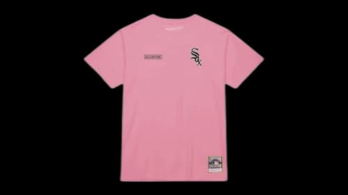 Mitchell & Ness x BLACKPINK Chicago Sox T-shirt Pink