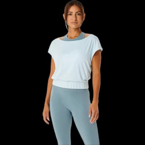ASICS Nagino Flex Short Sleeves Top 'Blue' (Women's)