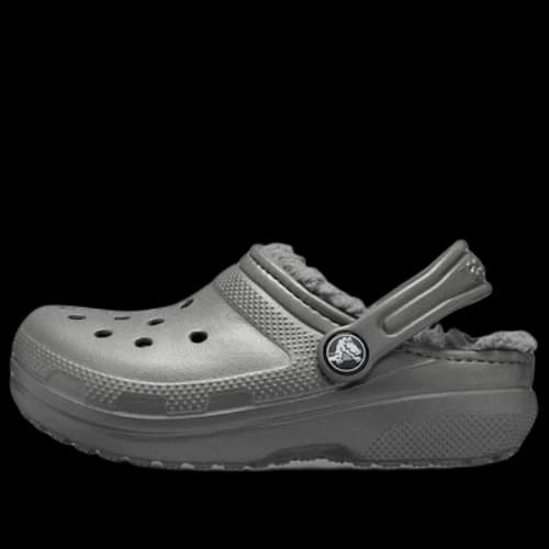 (GS) Crocs Classic Lined Clogs 'Slate Grey Smoke'