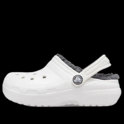 Kids Crocs Classic clog Sports sandals 'White Grey'
