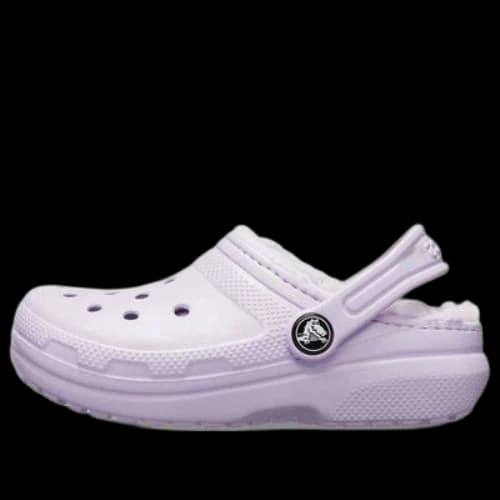 (GS) Crocs Classic Lined Clogs 'Lilac'