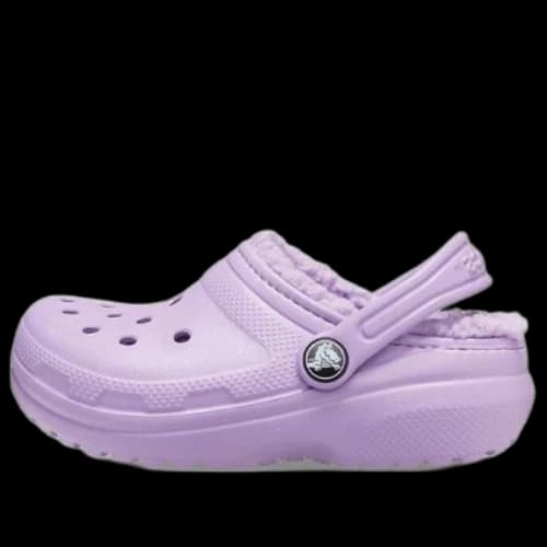 (GS) Crocs Classic Lined Clogs 'Lilac'