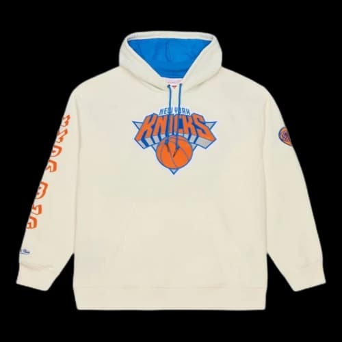 Mitchell & Ness New York Knicks Classic Hoodie 'Cream'