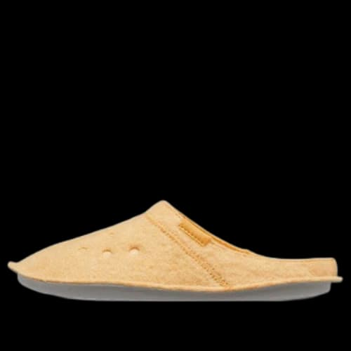 Crocs Classic Casual Thicken Stay Warm Unisex Yellow Slippers