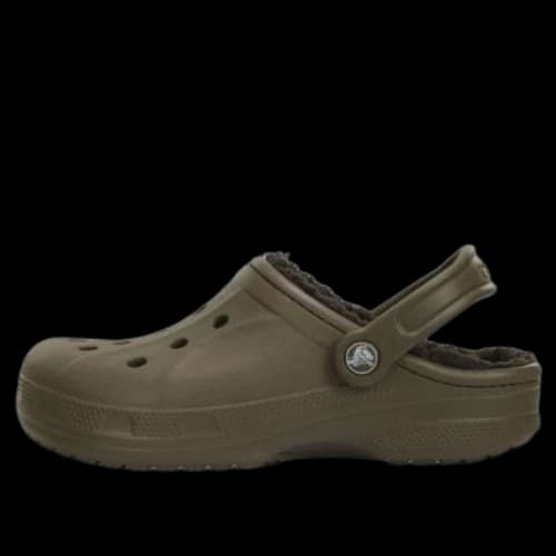 Crocs Winter Lined Clogs 'Walnut Espresso'