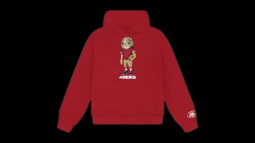 Bad Bunny x San Francisco 49ers Concho Hoodie Black
