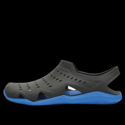 Crocs Swiftwater Wave Clogs 'Black Blue'