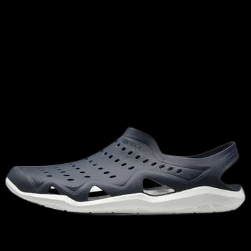 Crocs Black White Sandals