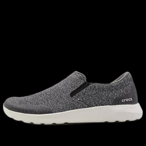 Crocs Kinsale Static Slip-on Shoes 'Grey White'