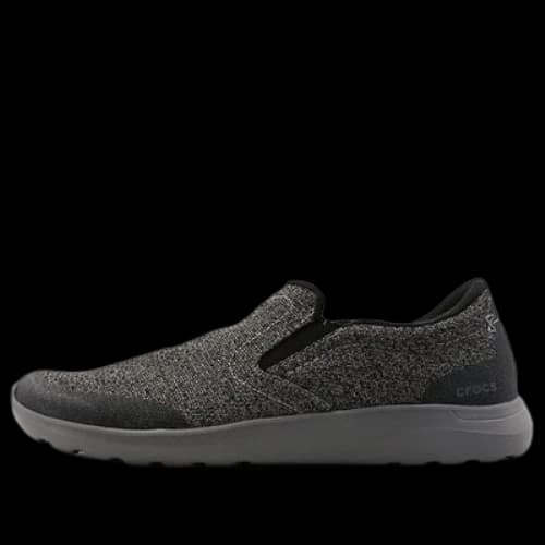 Crocs Outdoor Lightweight Breathable Cozy Athleisure Casual Sports Shoe Black Gray 'Black Grey'