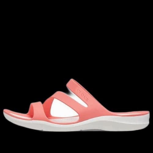 Crocs Soft Sole Cozy Sports Red Sandals (Women's)