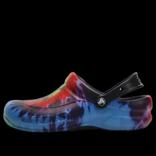 Crocs Bistro Graphic Clogs 'Blue Multi'