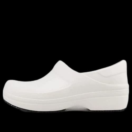 Crocs Cozy Thick Sole White Sandals (Women's)