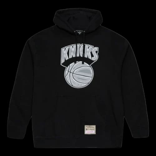 Mitchell & Ness New York Knicks Hoodie 'Black Chrome'